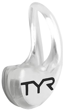 TYR Unisex Adult Ergo Swim Nose Clip - Clear, Medium