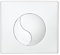 Cornat Ap3200, Piastra di Azionamento per Cassette di Risciacquo ad Incasso Vwc352/Wek2 Bianco