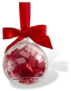 Lego 853344 Weihnachtskugel Christbaum Kugel Rot