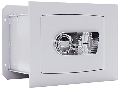 Rottner Delta 30 Wandtresor EN1 Doppelbartschloss 2 Schlüssel bedingter Feuerschutz 1 Fachboden Tresor inkl. Befestigungsmaterial