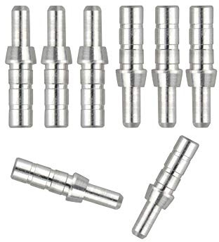 ZSHJG 50pcs Tir à l'arc Pince Nock De Encoche De Flèche Broches Nock Adaptateur pour ID 4.2mm Arbre De Flèche