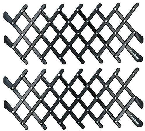 AB Tools 2pk Pet Dog Travel Plastic Easy Fit Window Vent Guard Universal Vent Mesh