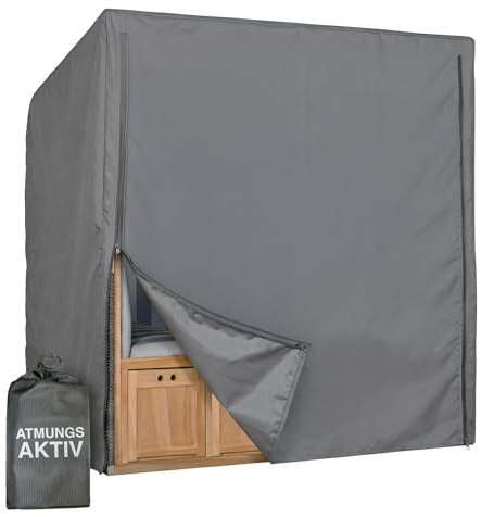 Mr. Aero Protect - Cubierta protectora para sillón de playa (fácil montaje, lona), Talla XL.