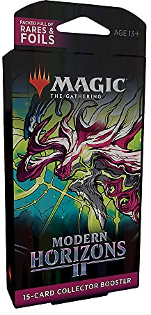 Magic: The Gathering Modern Horizons 2 Collector Booster Pack, 15 Magic Cards