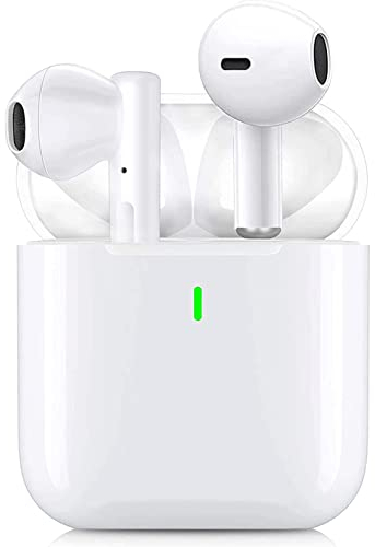 Coconutmilk PRO8 Bluetooth 5.1 In Ear Kopfhörer, HiFi Stereo Klang, IPX7 Wasserdicht, 35H Spielzeit, Touch Control, Noise Cancelling für Anrufe, Weiß