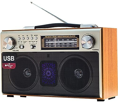 Bluetooth Retro Cassette Radio - Classic Style FM DSP Radio, Stereo Playback, USB Rechargeable - Supports TF Card/SD/USB Playback - Perfect for Vintage Music Enthusiasts!