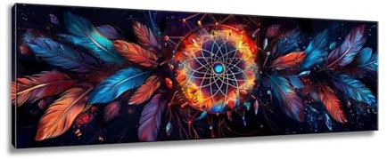 Mixmblon Diamond Painting Erwachsene, Diamant Malerei Groß 50x150cm, DIY Diamond Painting für Home Decor MX-451