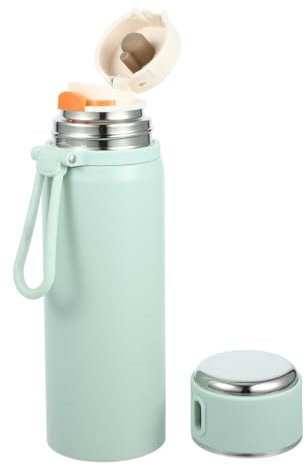 NAMOARLY Botella De Acero Inoxidable 316l Isotérmica Sin 500ml Ideal para El Trabajo y El Parque