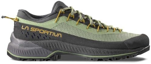 LA SPORTIVA TX4 Evo ST Ws atmungsaktive und stabile Zustiegsschuhe für Damen mit griffiger Sohle und Mesh Obermaterial | Klettersteigschuhe | Wanderhalbschuhe Aspen Green EU 41