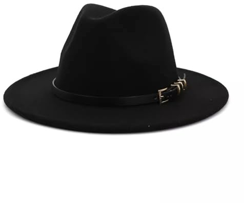 SLEDEZ Klassisk topphatt för herr och herr, melonhatt för herr och dam, Jazzhatt Flera färger tillgängliga (Färg 1)
