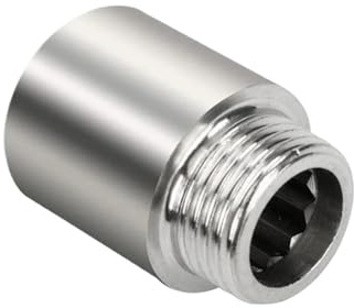 Estensione for soffione doccia da 10-60 mm, uscita acqua: abbassa il tubo esistente for l'estensione del bagno(50mm)