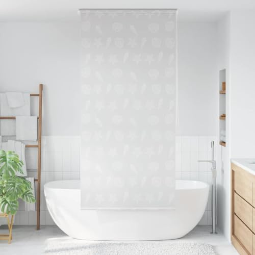 Genérico Persiana Enrollable de Ducha Estrella de mar 100x240 cm,Casa y jardín,Accesorios para el baño,Cortinas de ducha-142860