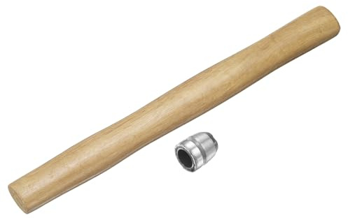 sourcing map Wood Sledge Hammer Handle 14 Hammer Wooden Replacement Handles with Round Wedges for 2lb Round Octagonal Head Decking Framing Carpentry Construction DIY Sledge Axe Tools