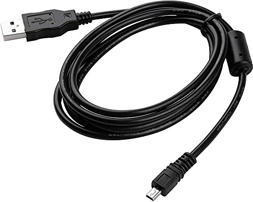 DragonTrading Replacement Compatible UC-E6 USB Cable for Fuji FinePix. T410, T500, T550, T560, XP60, XP200, Z31, Z35, Z37, Z110, Z115 Digital Camera