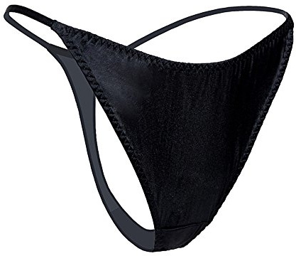 SilRiver Perizoma Donna in Satin di Seta - vestibilità Second-Skin con Comfort Duraturo - Regalo Perfetto e Intimo Morbido