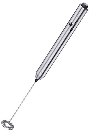 Westmark Elektrischer Milchaufschäumer, Brasilia, 24,8 cm Länge, 18/8 Rostfreier Edelstahl, 24762260