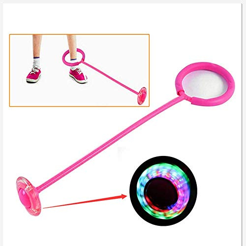 Tikwisdom Pelota de salto de PVC rosa de 8,5 cm, juguete de ejercicio y fitness para adultos (1 paquete de 1)