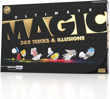 Marvin's Magic - Kids Magic Set - Ultimative Tricks & Illusionen | Zaubertricks für Kinder | Enthält interaktive Zaubertricks, Zauberbecher und Bälle + vieles mehr | Ab 8 Jahren (365 Zaubertricks)