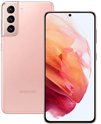 Samsung Galaxy S21 5G - Phantom Rose - 128Go - Smartphone Android débloqué - Version FR - Ecouteurs AKG inclus