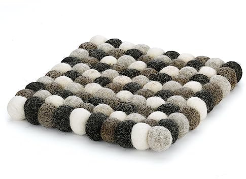 Cilio Untersetzer Lana Grigio Quadratisch