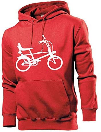 Generisch Bonanzarad Männer Hoodie Sweatshirt Rot M
