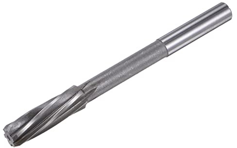 sourcing map Chucking Reamers, 15mm H7 4241 High Speed Steel Spiral Flutes Lathe Machine Reamer Milling Cutter