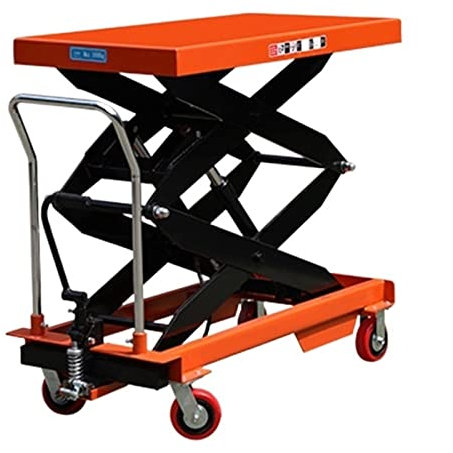1 PC Manuale portatile idraulico piccolo tavolo da tavolo a sollevamento a forbice for garage domestico, fabbriche, supermercati SUNBING (Color : Z1000-h1.7)