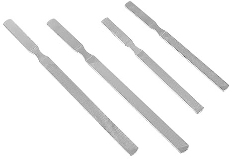 Mipcase Nagellackare 4St Manikyrverktyg Manikyr Nagelresor Nagelfil Manikyrfilar Nagelfilar Nagelslipning Polerremsor Praktisk Nagel Bärbar Rostfri Polerfil Miss Pedikyrverktyg