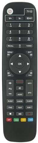 ALLIMITY Remote Control Replacement fit for GTMEDIA Receiver V7 PRO S2X | V7 PRO T | V7 PRO T2 | V7 PRO | V7 PRO DVBS | V7 PRO S2 | P30M3ST-1 | GTS-PRO