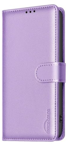 Handyhülle für Xiaomi 13T/13T Pro Hülle Premium Lederhülle RFID Schutz Klappbar Handytasche Flip Case Tasche Magnet Kartenfach Standfunktion Klapphülle Schutzhülle für Xiaomi 13T/13T Pro,Lila