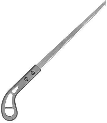 Sierra manual de acero SK5, herramientas de sierra de jardín, herramientas de sierra de jardín, corte rápido, herramientas de corte de madera afiladas portátiles DIY, sierra manual de 340mm