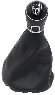 Auto Schalthebel Für VW Für Fox 2005 5 Geschwindigkeit Auto Getriebe Stick Schaltknauf Getriebe Schaltknauf Boot Auto Getriebekopf(Type 2)