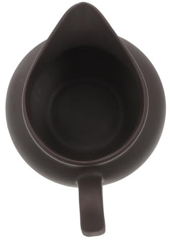 GLEAVI Jarra de Cerámica Vintage para Servir Leche Dispensador Doméstico Hervidor de Agua Diseño Elegante para Hogar y Restaurantes Capacidad 500Ml