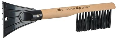 Eiskratzer mit Gravur / mit Schneebesen