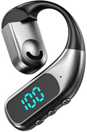 Cuffie auricolari a conduzione ossea a conduzione ossea, auricolari Bluetooth con microfono cellulare