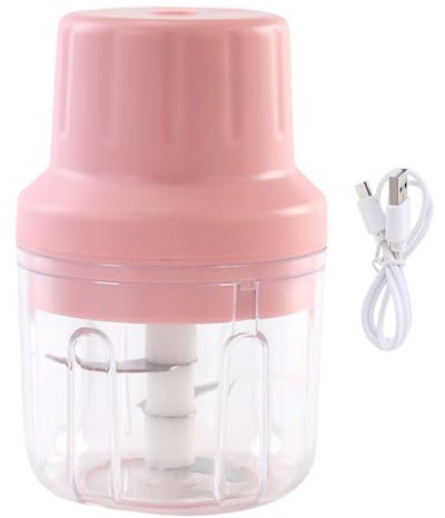 Presse-purée électrique miniature rechargeable par USB pour ail oignons hachoir à ail électrique