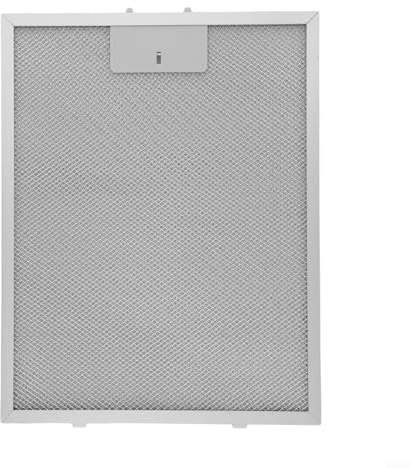 Filtro de aluminio for campana extractora - Reemplazo de rejilla metálica de 5 capas, 28 x 35,5 cm, filtro antigrasa duradero (1 unidad)