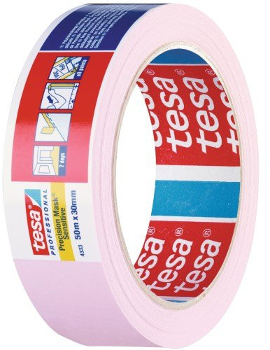 tesa 4333 Präzisionskrepp PV1 Sensitive 19mm hellrosa 50m