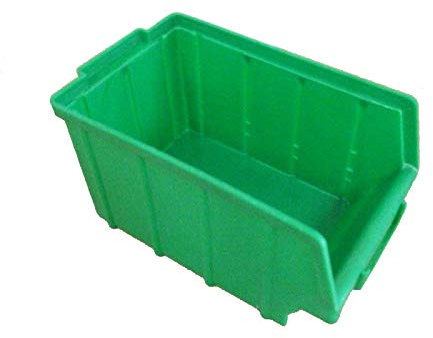 Stapelboxen Sichtlagerboxen 167x102x76 mm Gr.2 grün 40 Stück Hobby
