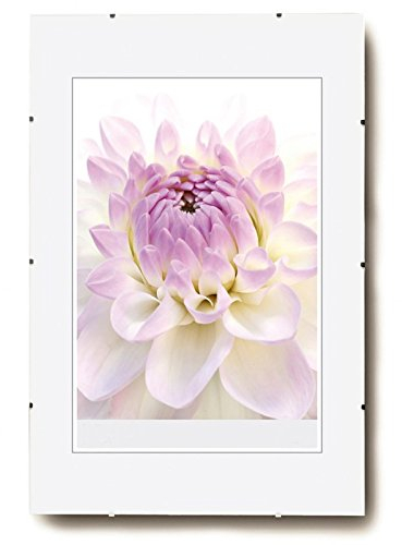 RAHMENLOS Bilderrahmen Bildhalter Cliprahmen Fotorahmen Kunststoff Glas: Format: 40x60