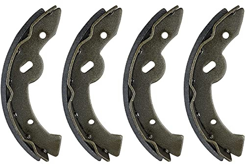 MOSNAI Golf Cart Brake Shoes Fit for EZGO Medalist/TXT G&E 1997 Up Golf Cart Replacement Brakes Fit for Workhorse 96+, Yamaha G2-G22 94-06 OEM 27943G01 70795G01 27944-G01