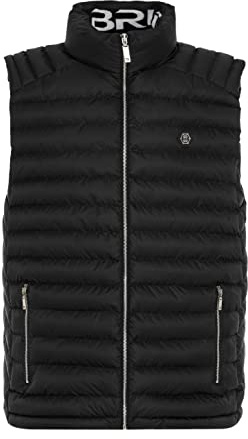 Redbridge Steppweste mit Reißverschluss Weste mit Stehkragen Schwarz L