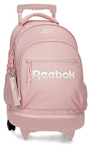 Reebok Glen Compact Zaino 2 Ruote Rosa 32x43x21 cm Poliestere 28,9L