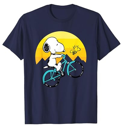 Peanuts – Snoopy Sping Biking T-Shirt