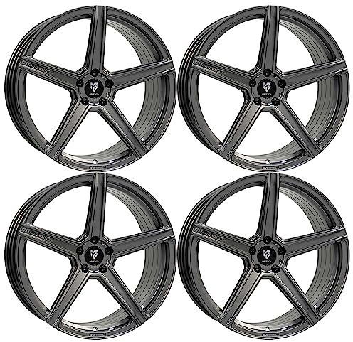 4x MB Design Felgen KV1S 9.5Jx20 ET20 5x112 Glanzgrau kompatibel mit BMW M3