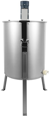 Extracteur de miel 140w | Séparateur à 4 Cadres Extracteur Cadres Centrifugeuse Séparateur Miel Vitesse réglable | Extracteur d'apiculture Équipement de centrifugeuse