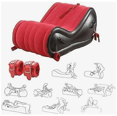 BesBet Aufblasbares Sofa für das Wohnzimmer Geeignet für Verschiedene Szenarien -ShaF8Y ENNA010601