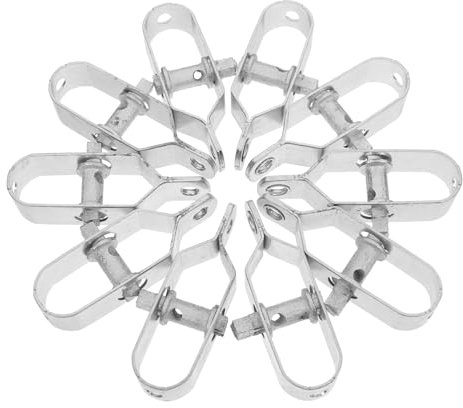 ULTECHNOVO 10 Stücke Zaundrahtspanner Vielseitiger Ratschenspanner Kabelspanner 90 Mm Gartensiebwerkzeug Zum Spannen Von Drähten