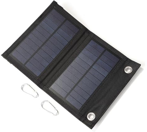 Cellules solaires pliantes 10W 5V périphériques de sortie USB Panneau solaire portable pour smartphones Panneau solaire