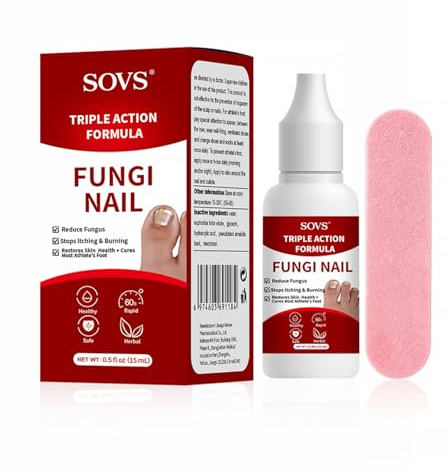 SOVS Toenail Treatment,Gentle Formula, Effectively Improves Nails for a More Beautiful Appearance(1pcs)